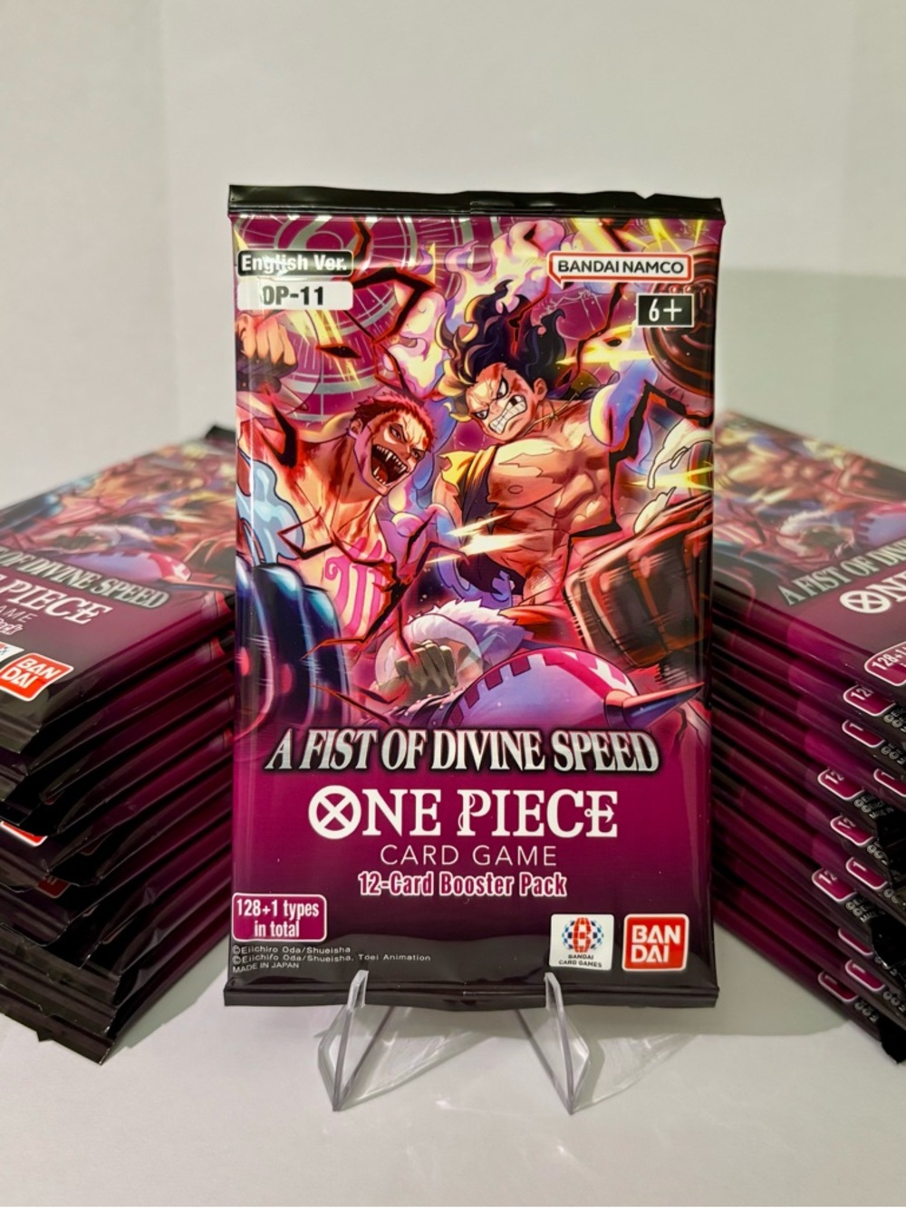 One Piece OP-11 A Fist Of Divine Speed Set of 6 packs SEALED & NEW